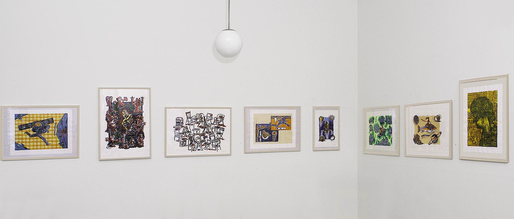 Ralf Schmidt Grafikausstellung im Künstlerhaus Alte Schule, Greven