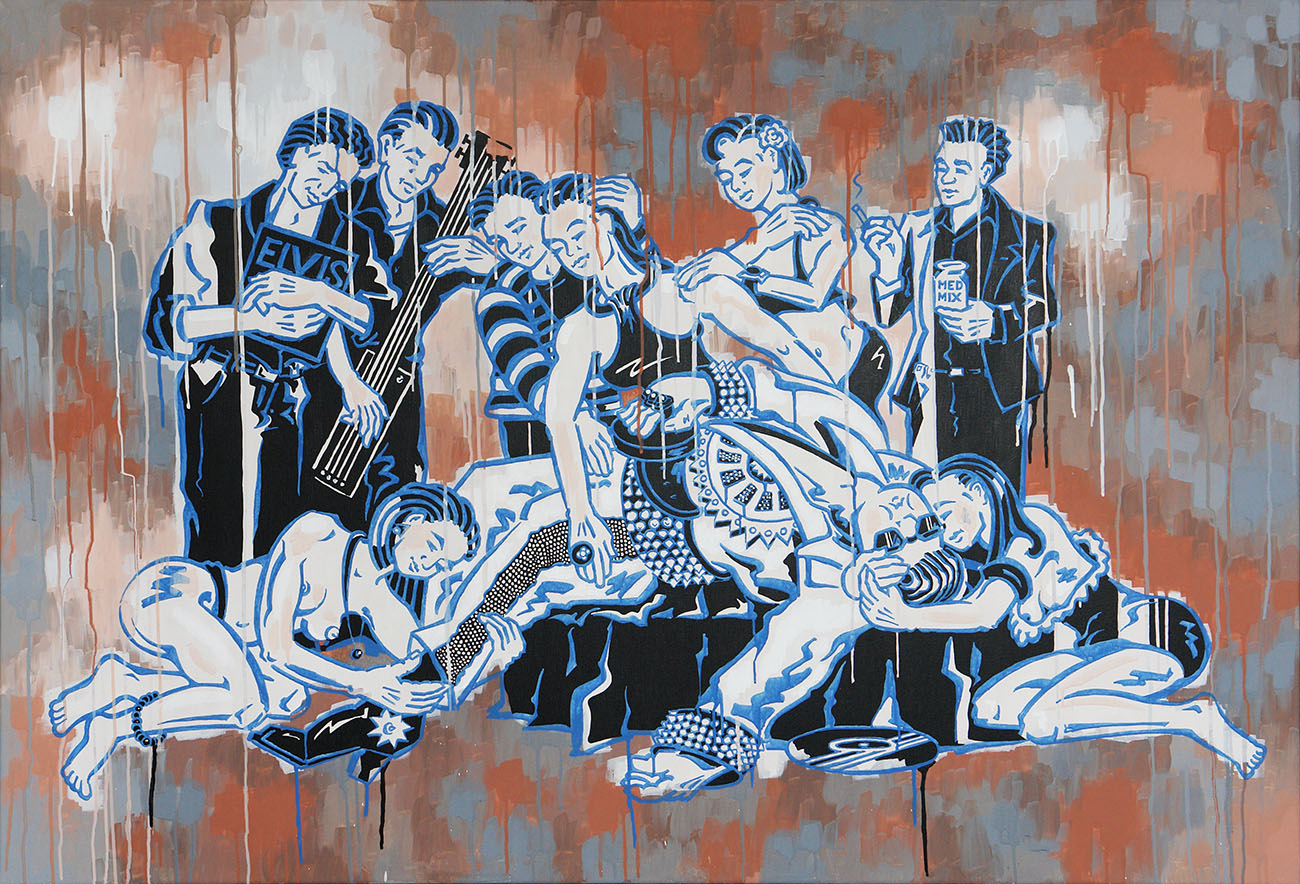 Ralf Schmidt artist Künstler Elvis ist tot