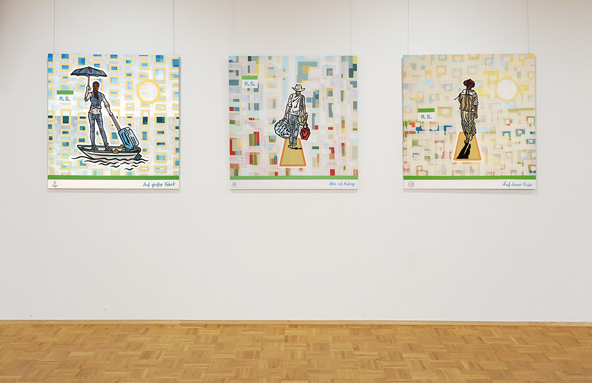 Ralf Schmidt, Kunst im Rathaus, Januar - März 2020, Korschenbroich