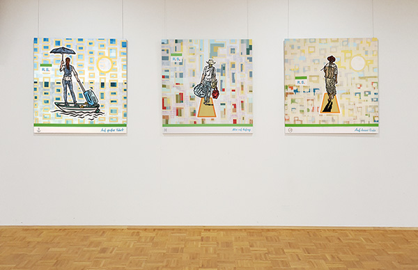 Ralf Schmidt, Kunst im Rathaus, Januar - März 2020, Korschenbroich