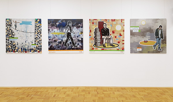 Ralf Schmidt, Kunst im Rathaus, Januar - März 2020, Korschenbroich