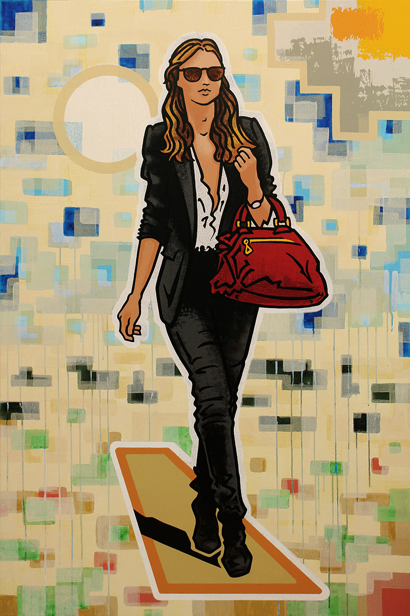 Ralf Schmidt artist Künstler Niemals zurück II