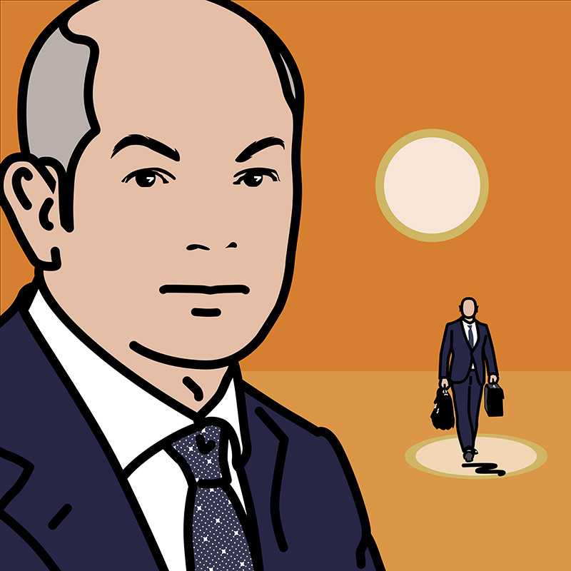 Ralf Schmidt artist Künstler Olaf, Bundeskanzler