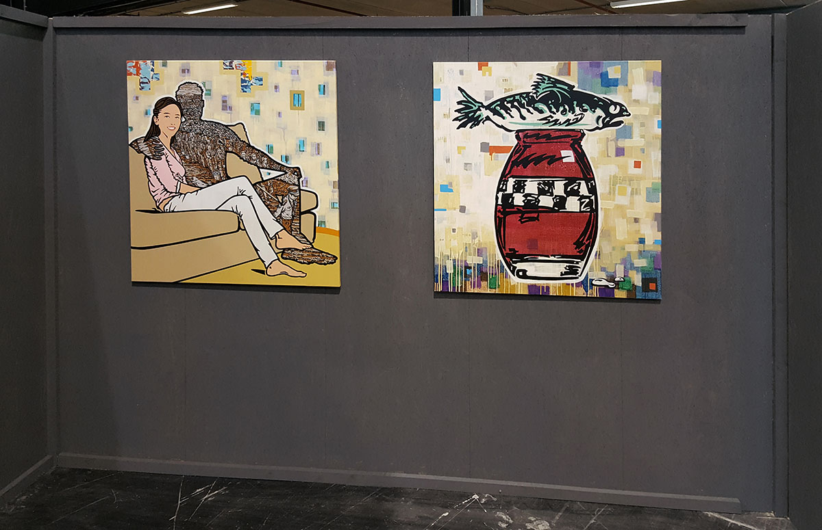 Ralf Schmidt, Nachtbrötchen Galerie, Designer Outletcenter Roermond, September 2021