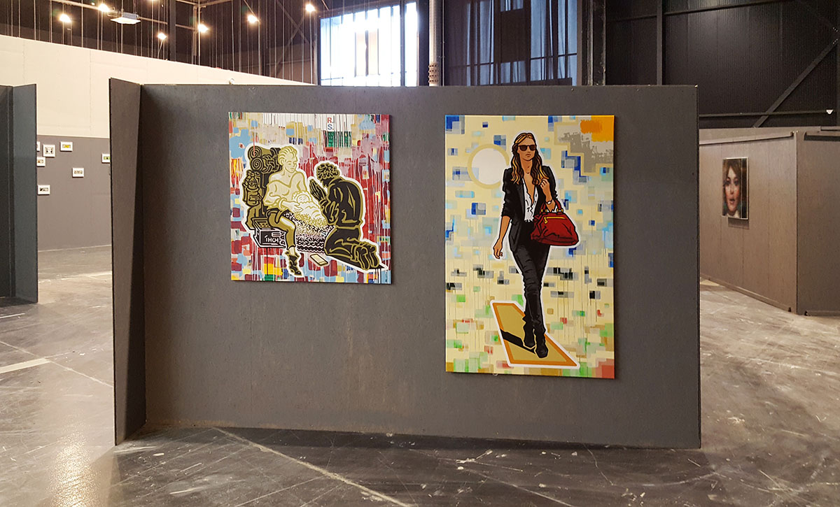 Ralf Schmidt, Nachtbrötchen Galerie, Designer Outletcenter Roermond, September 2021