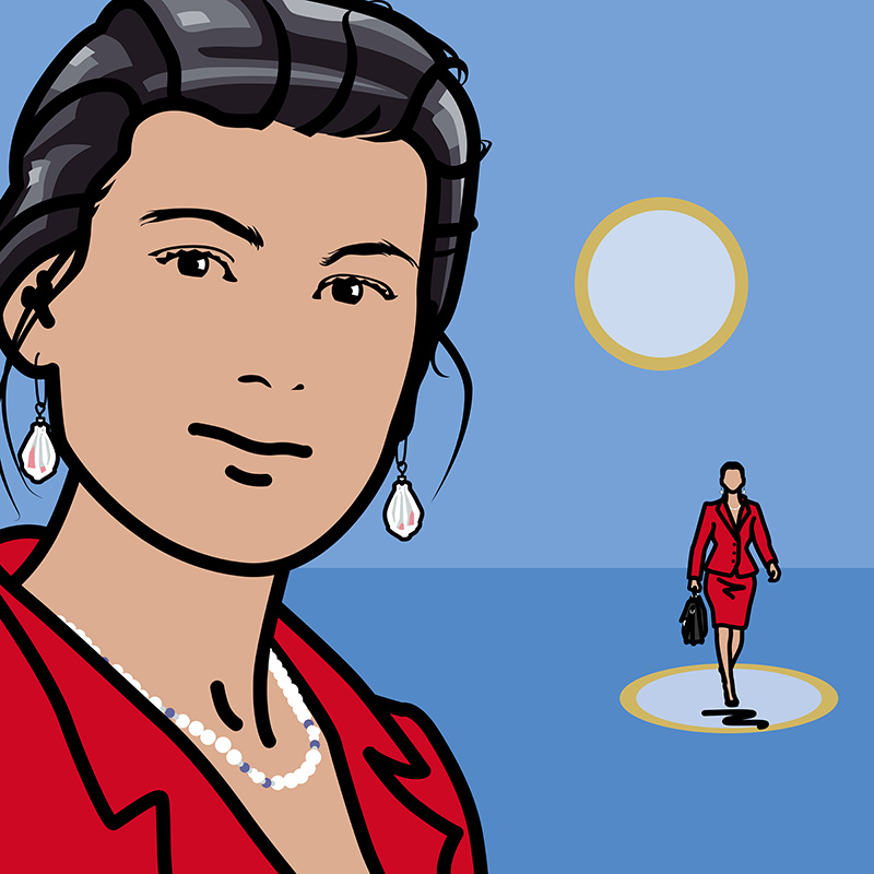 Ralf Schmidt artist Künstler Sahra, Politikerin