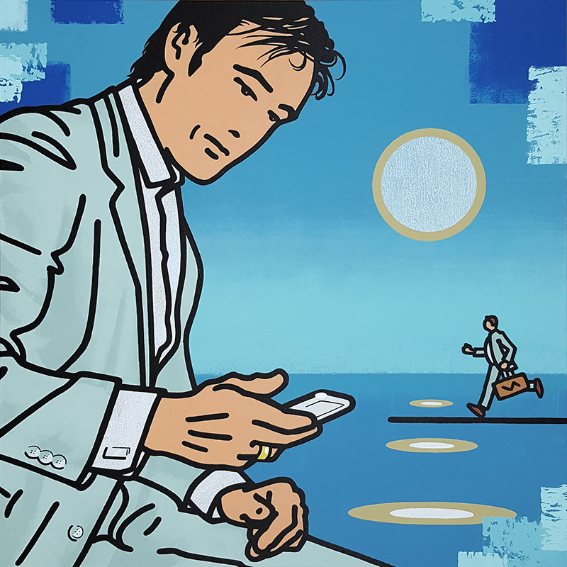 Ralf Schmidt artist Künstler Zeit für Veränderung [Time for a change]