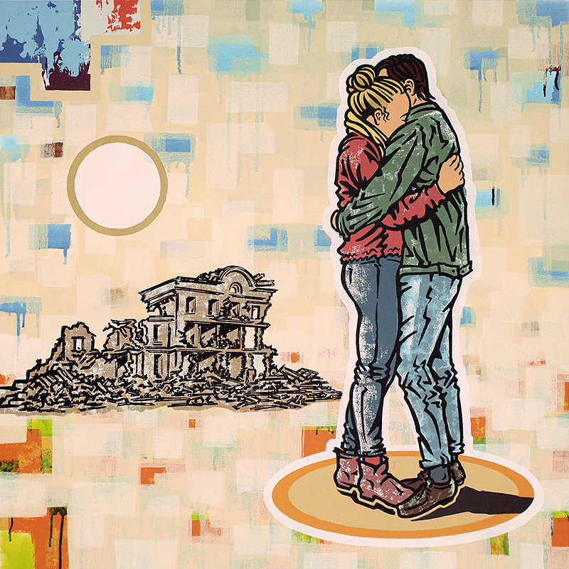 Ralf Schmidt artist Künstler Umarmung