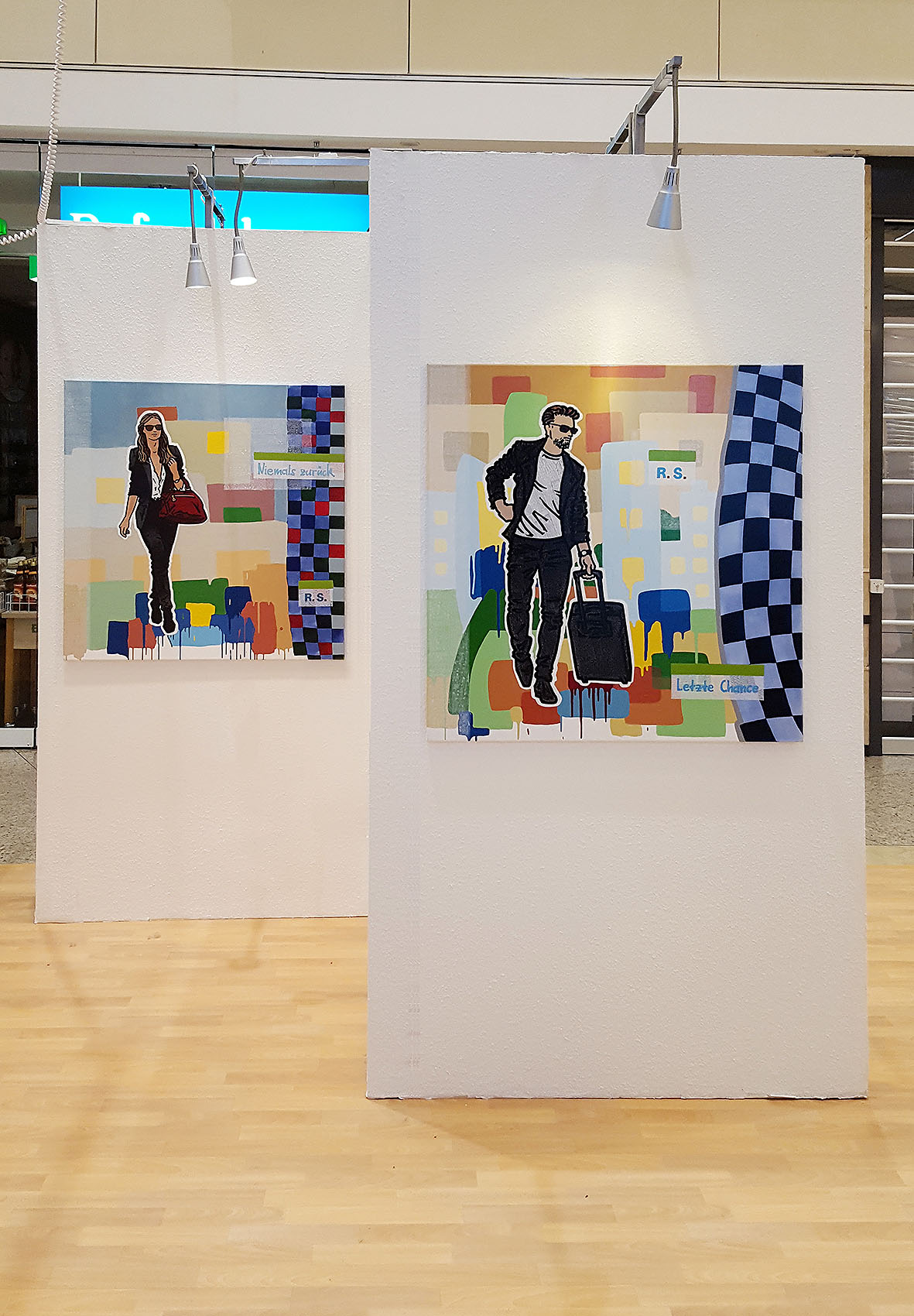 Ralf Schmidt Künstler Artist bei den CityARTkaden 2019, Oktober 2019, Wuppertal