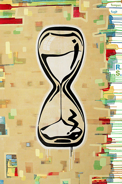 Ralf Schmidt artist Künstler Tempus fugit