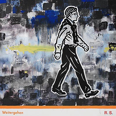 Ralf Schmidt artist Künstler Weitergehen