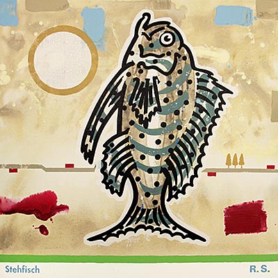 Ralf Schmidt artist Künstler Stehfisch