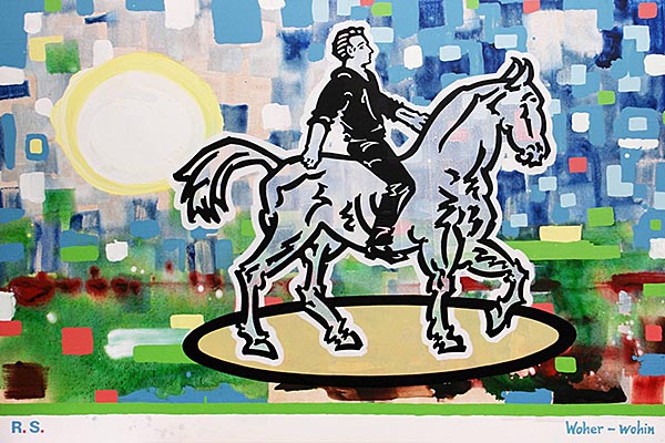Ralf Schmidt artist Künstler Woher - Wohin