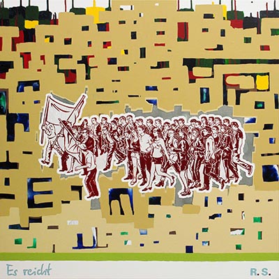 Ralf Schmidt artist Künstler Es reicht